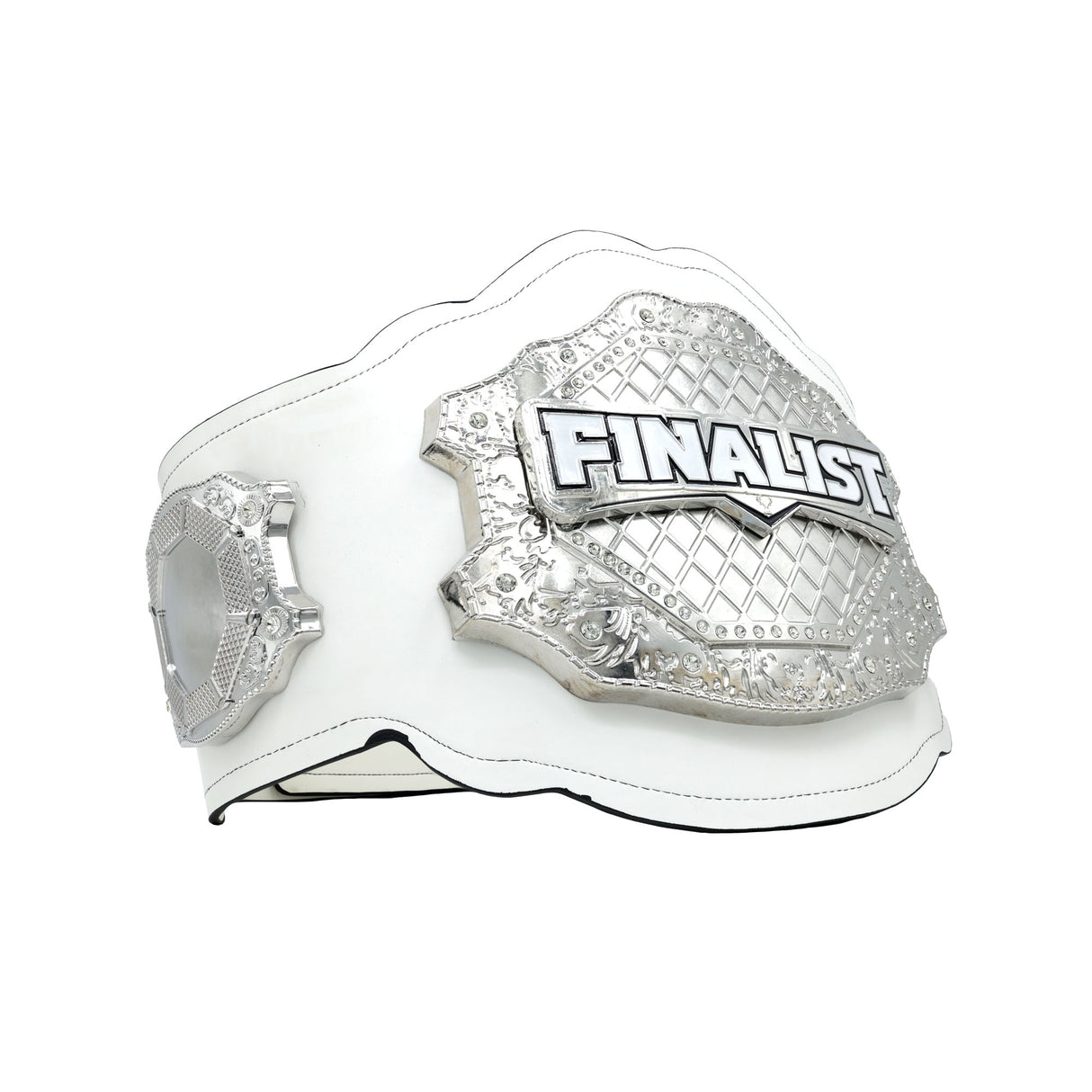 GEN2 FINALIST BELT WHITE&SILVER