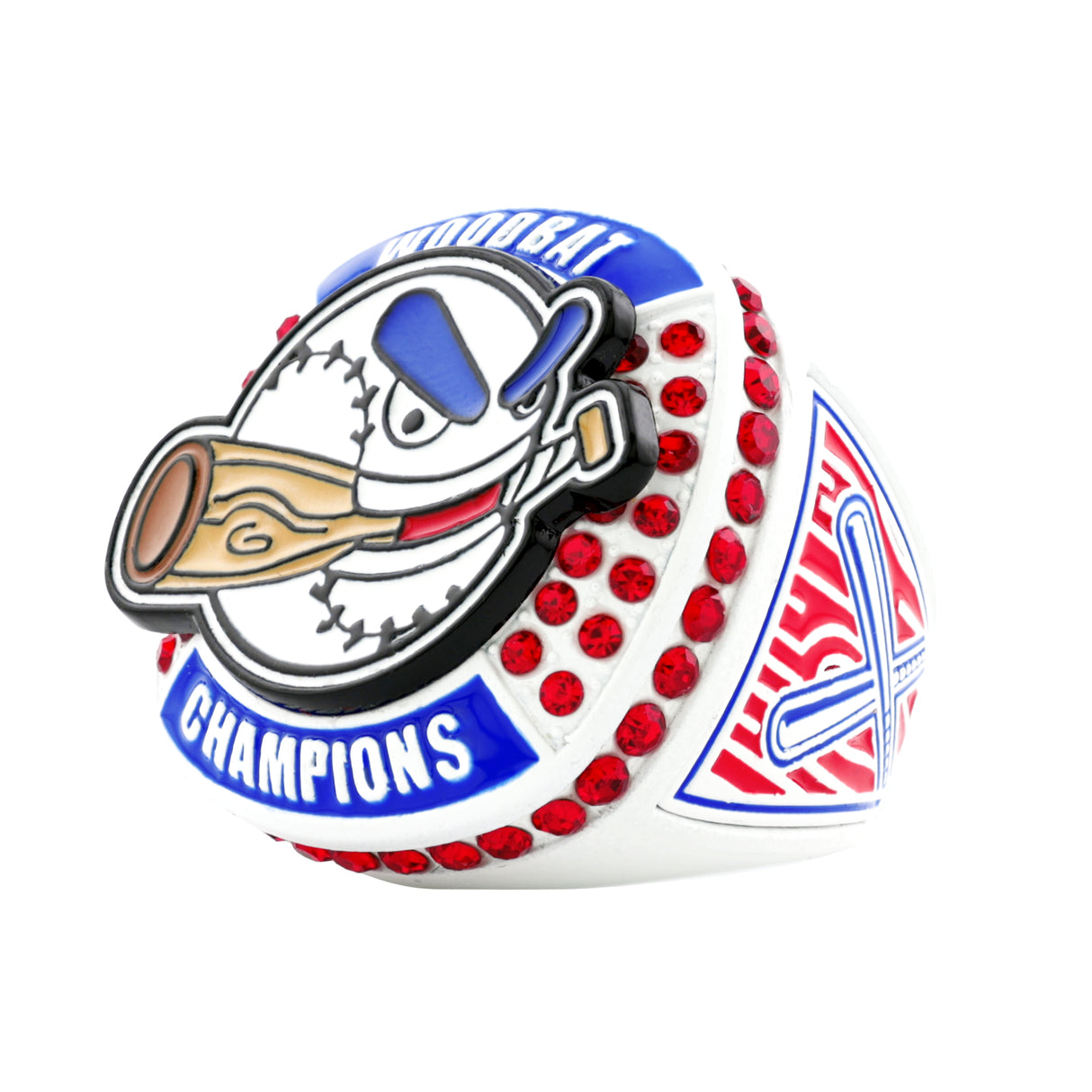 WOODBAT26 WHITEOUT CHAMPIONS RING