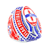 FOOTBALL26A FLAG FOOTBALL WHITEOUT FINALIST RING