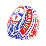 FOOTBALL26A FLAG FOOTBALL WHITEOUT FINALIST RING