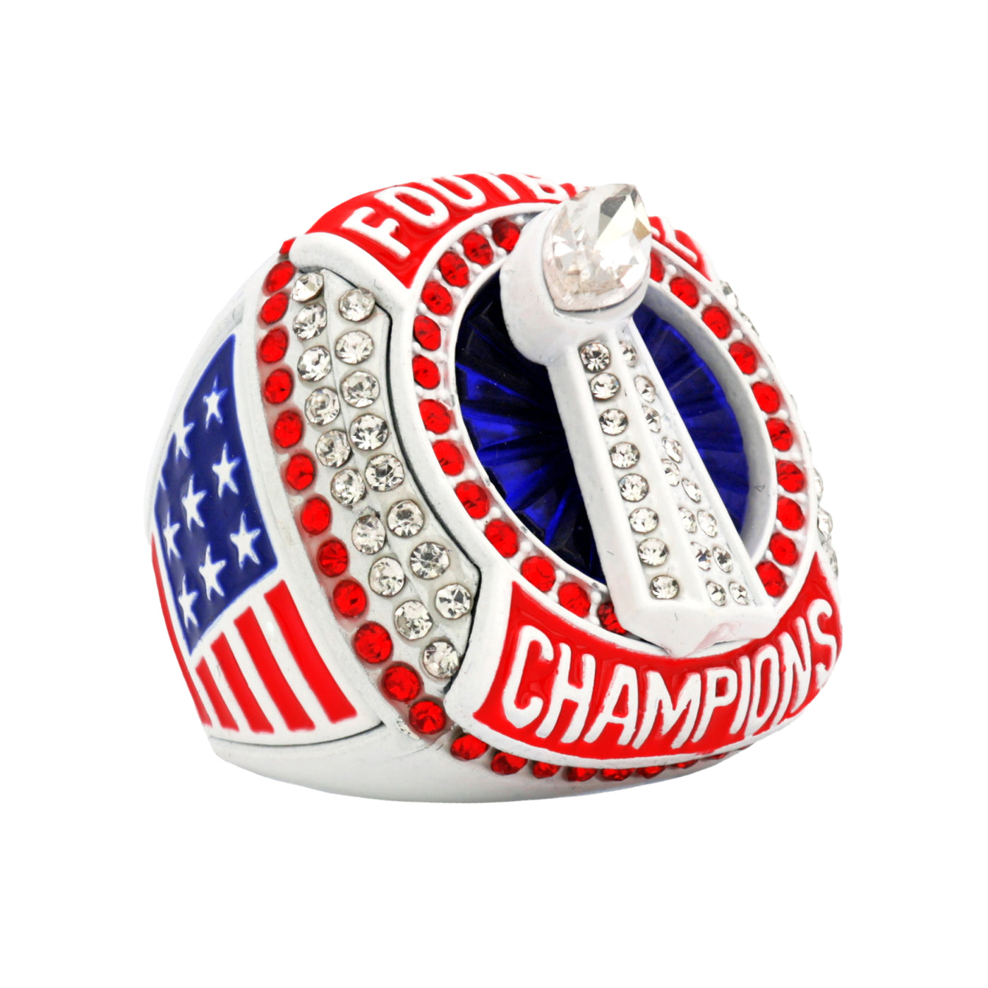 FOOTBALL25 WHITEOUT CHAMPIONS RING