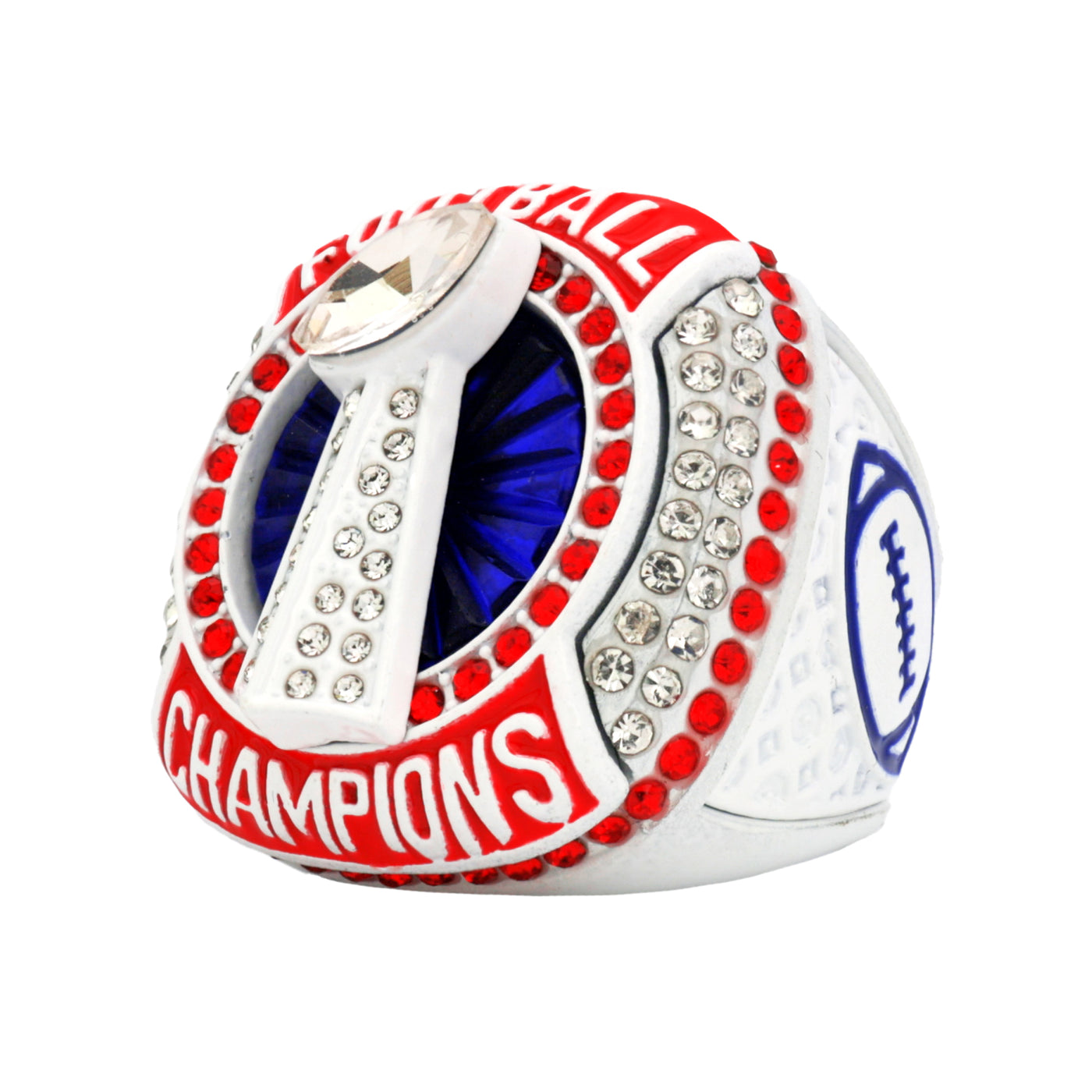 FOOTBALL25 WHITEOUT CHAMPIONS RING