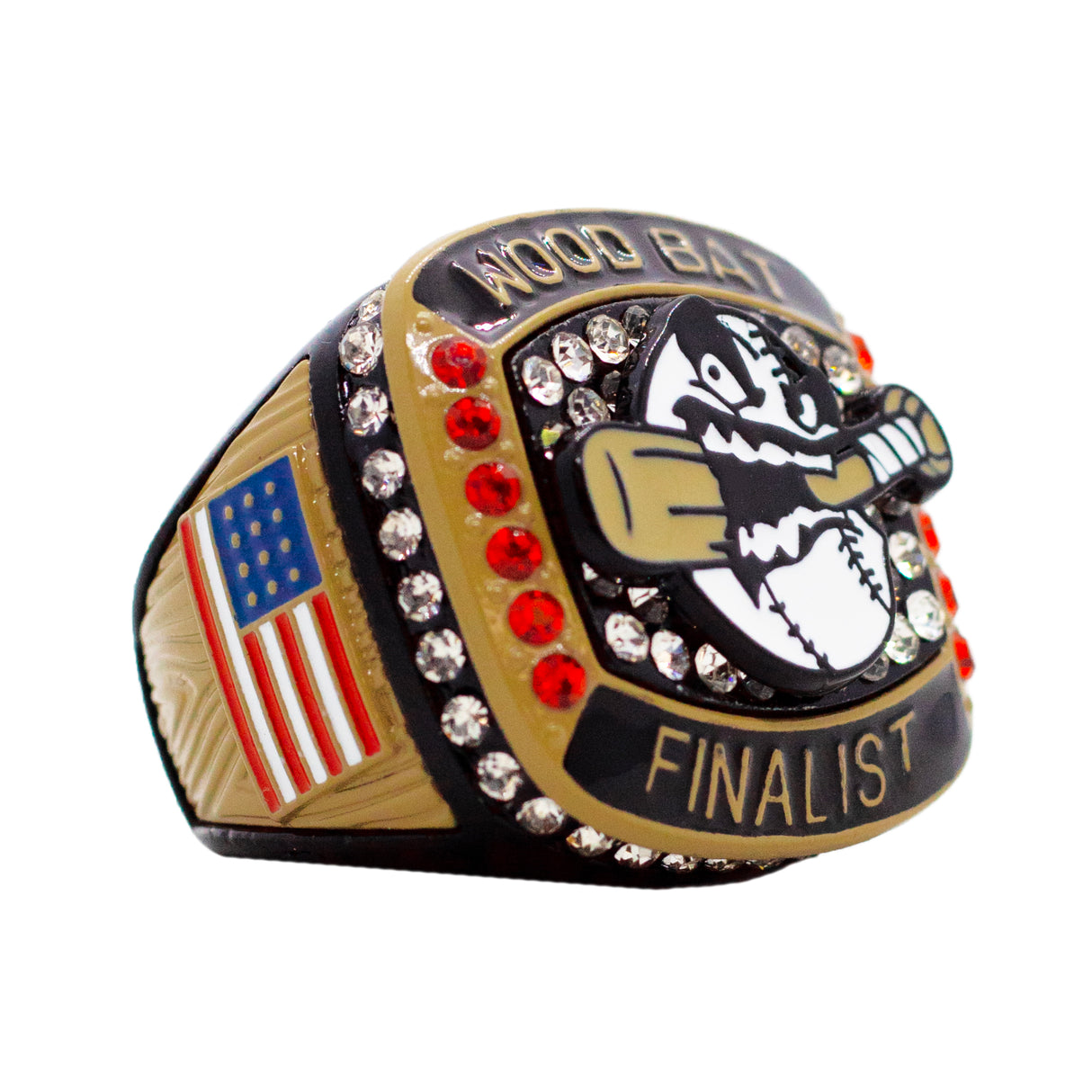 BLACK WOOD BAT FINALIST RING