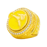 KARATE YELLOW CHAMPIONS RING