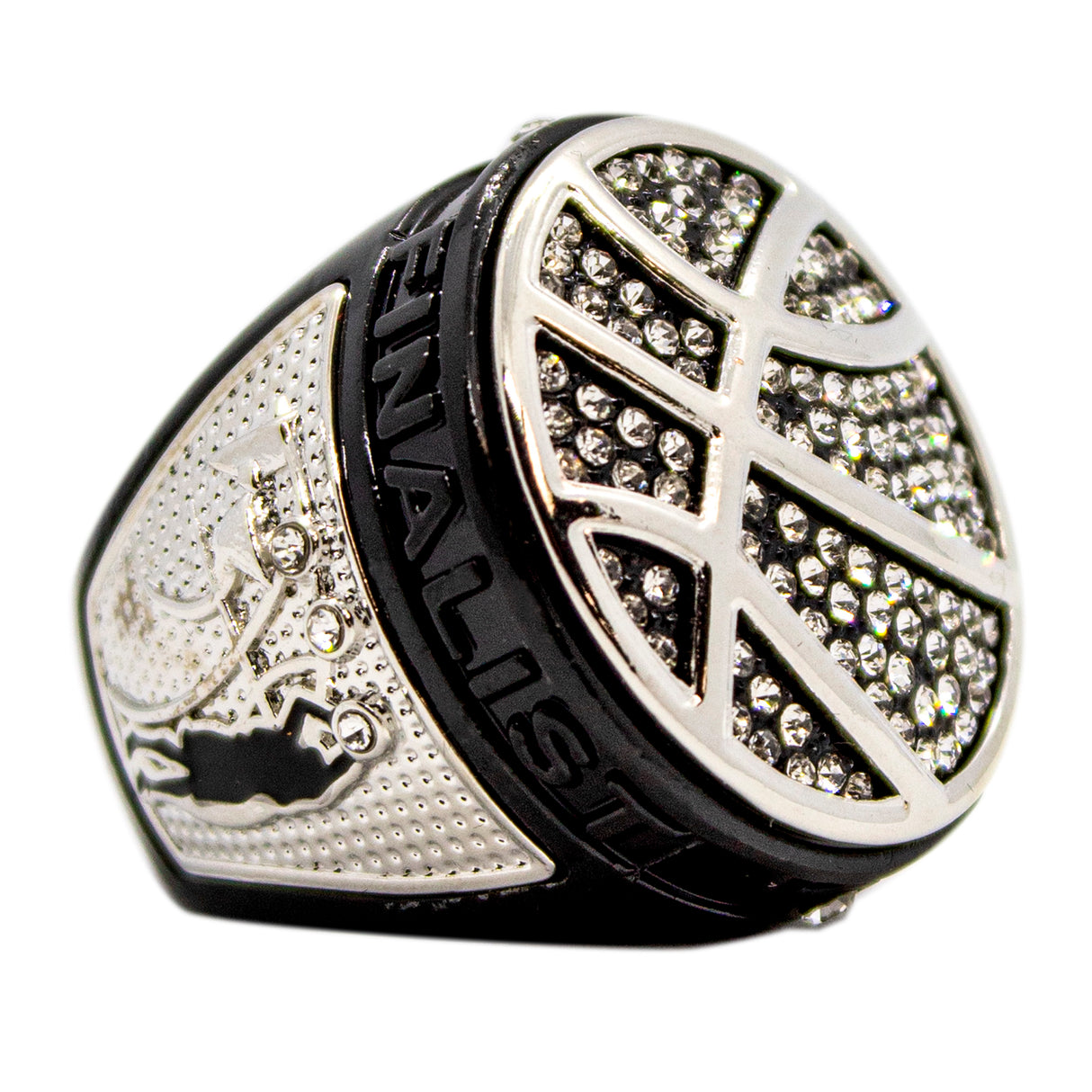 BASKETBALL2 BLACK FINALIST RING