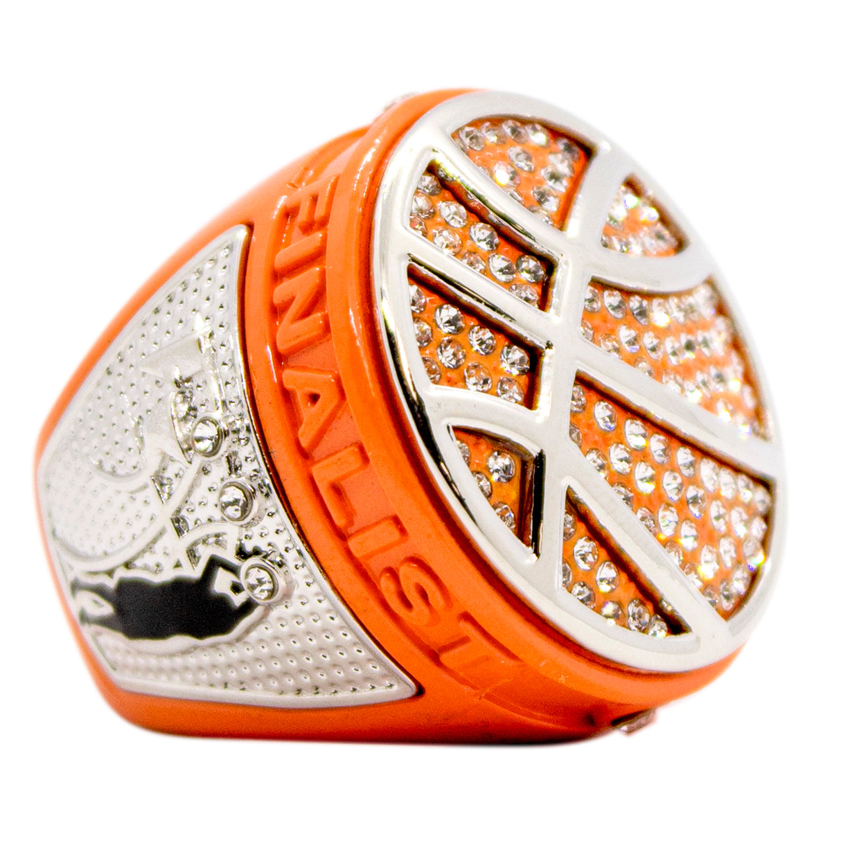 BASKETBALL2 ORANGE FINALIST RING