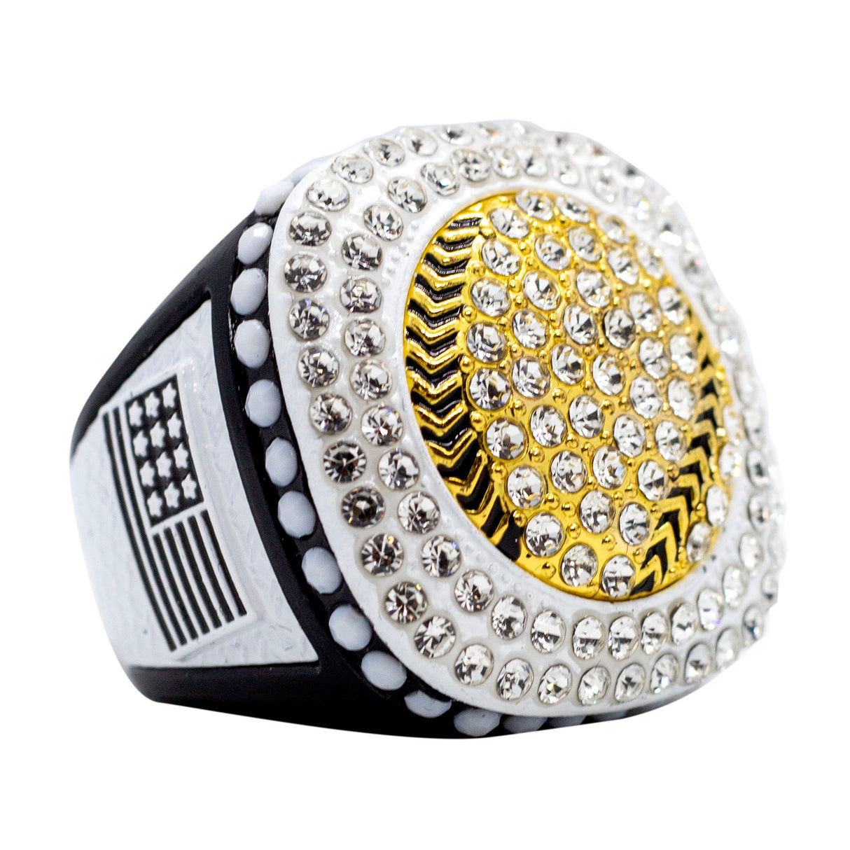 GEN5™ BLACK&WHITE ALL STONES 1 RING