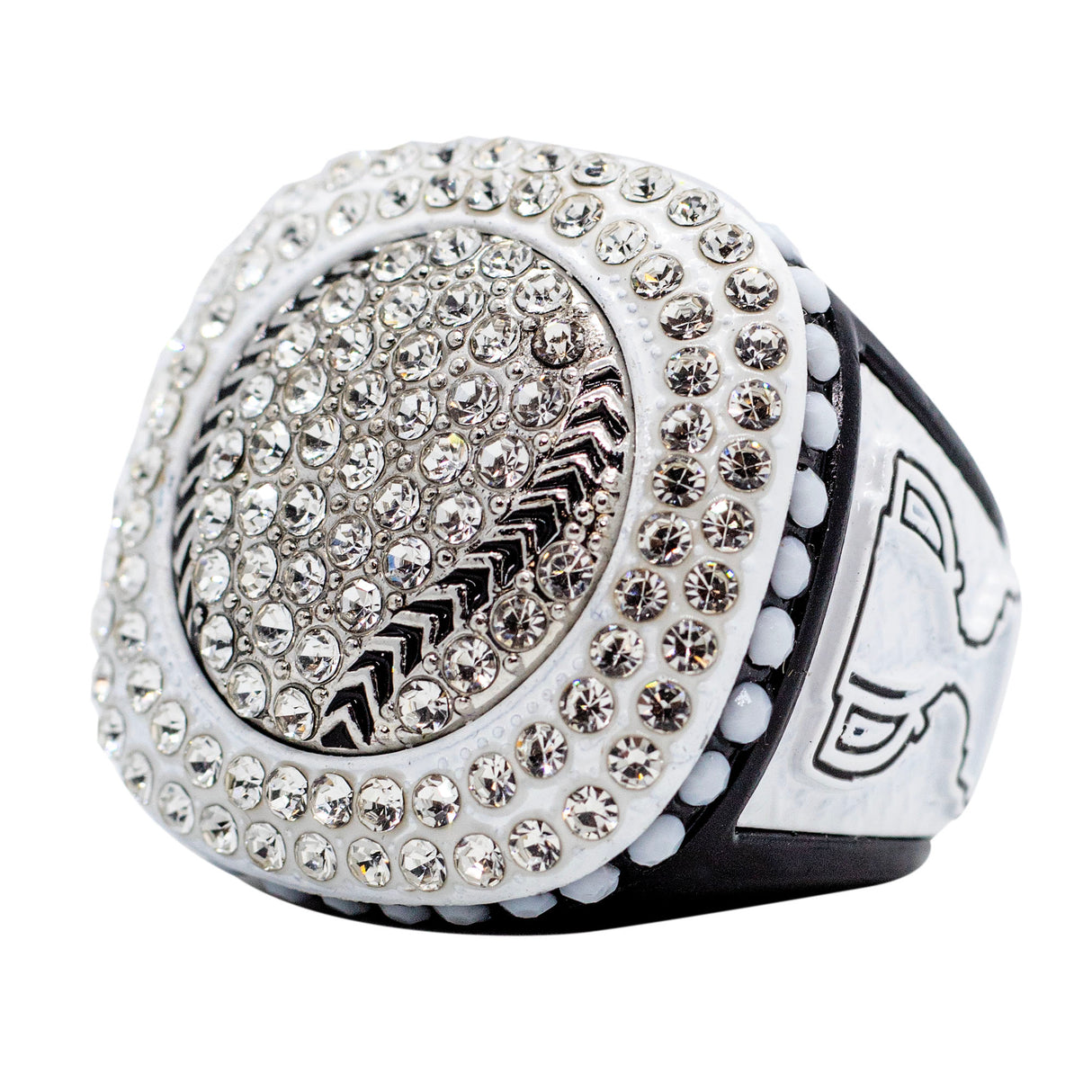 GEN5™ BLACK&WHITE ALL STONES 2 RING