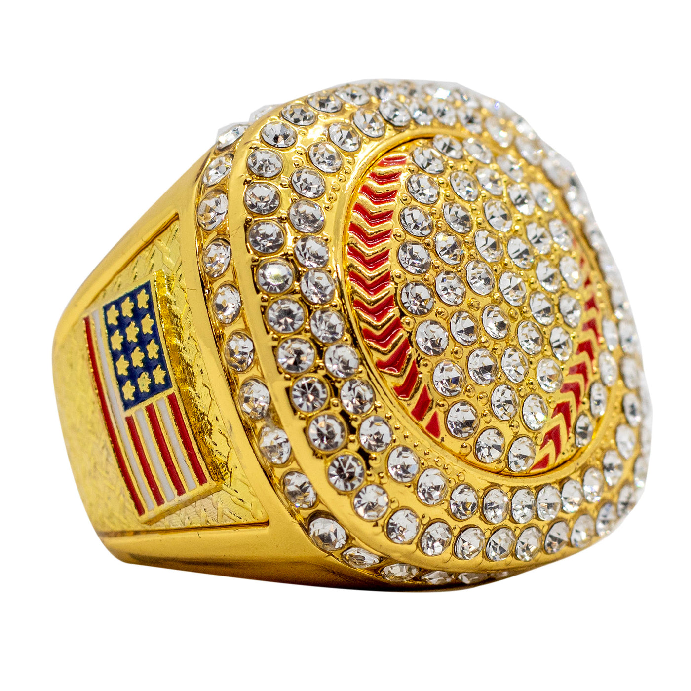 GEN5 GOLD ALL STONES RING