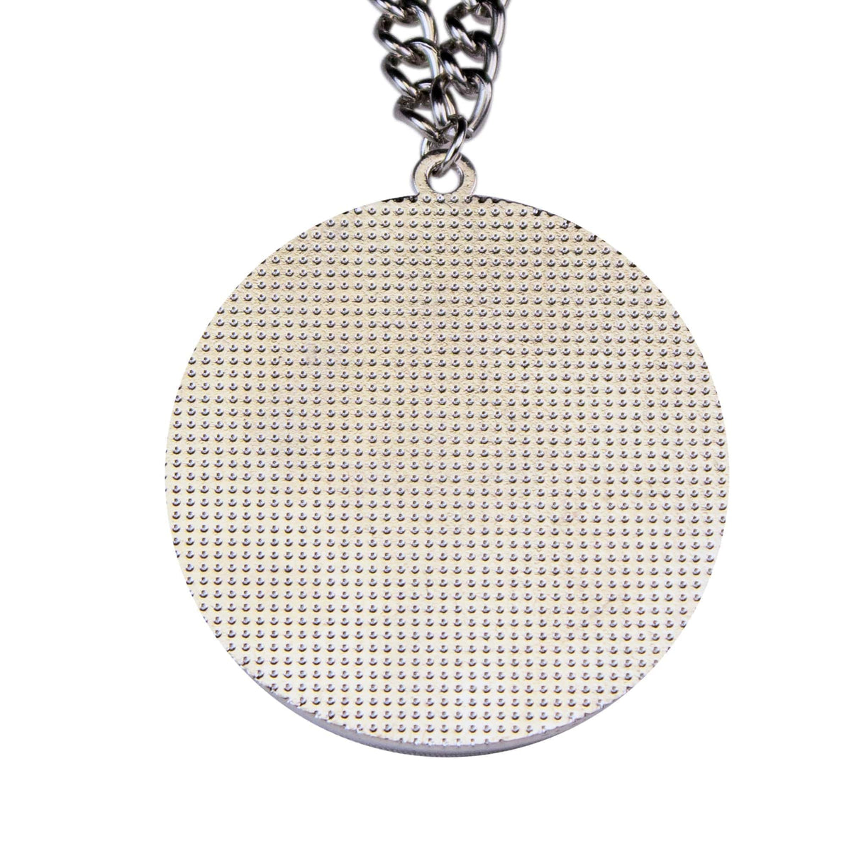 MED2 BALL BLING MEDAL (SILVER/CLEAR/RED)