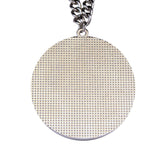 MED2 BALL BLING MEDAL (SILVER/CLEAR/RED)