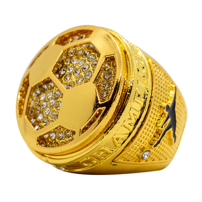 Gold Soccer2 Champions Ring