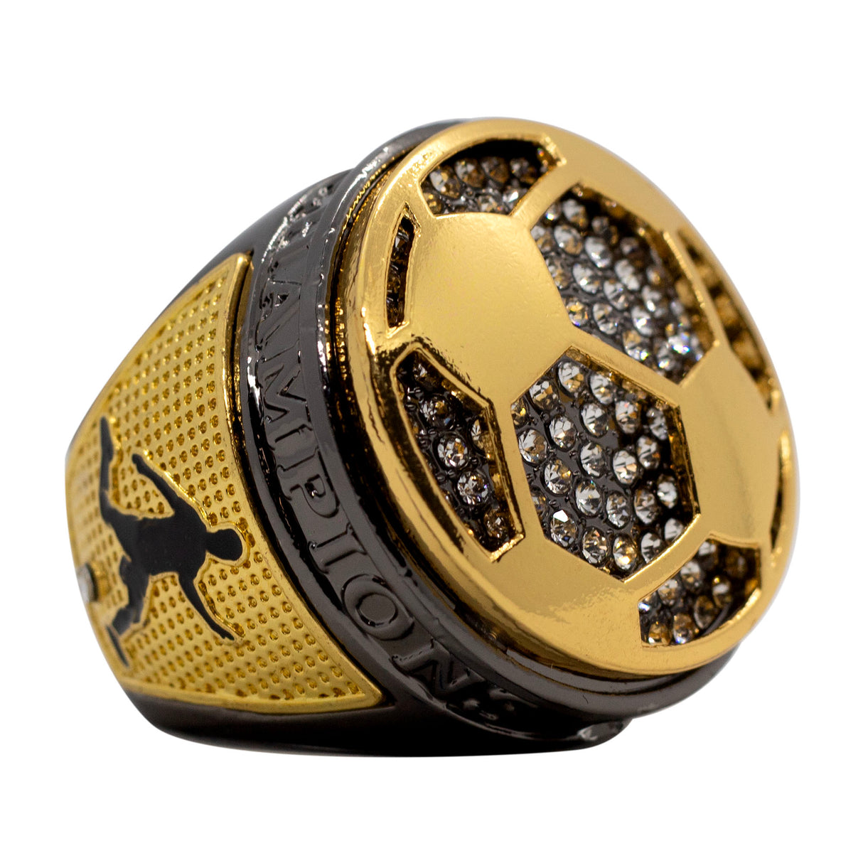 METALLIC GREY SOCCER2 CHAMPIONS RING