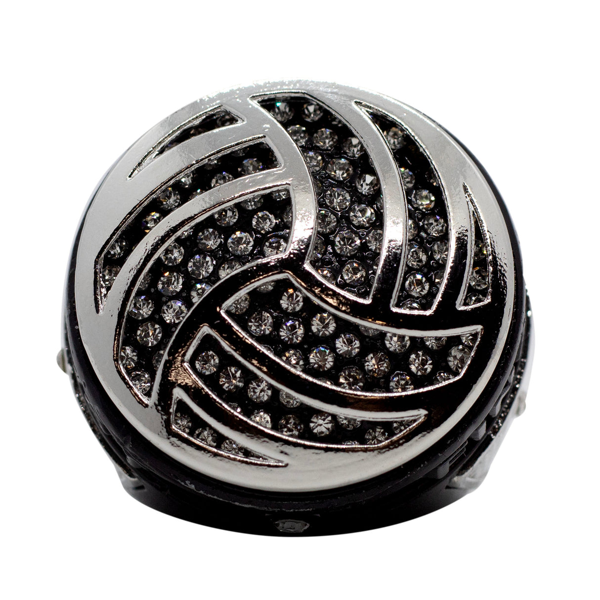 Black Volleyball Finalist Ring